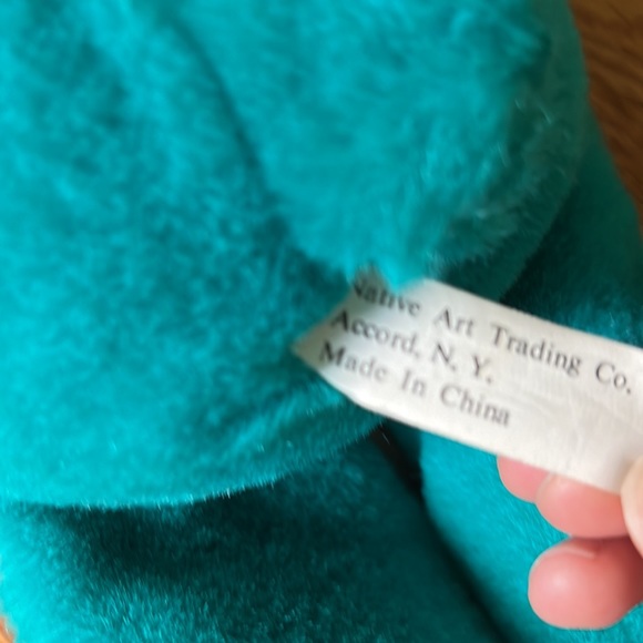 Vintage Native Art Grateful Dead Bear 12” - Picture 4 of 5